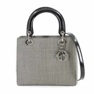 DIOR Black Leather Shoulder Bag